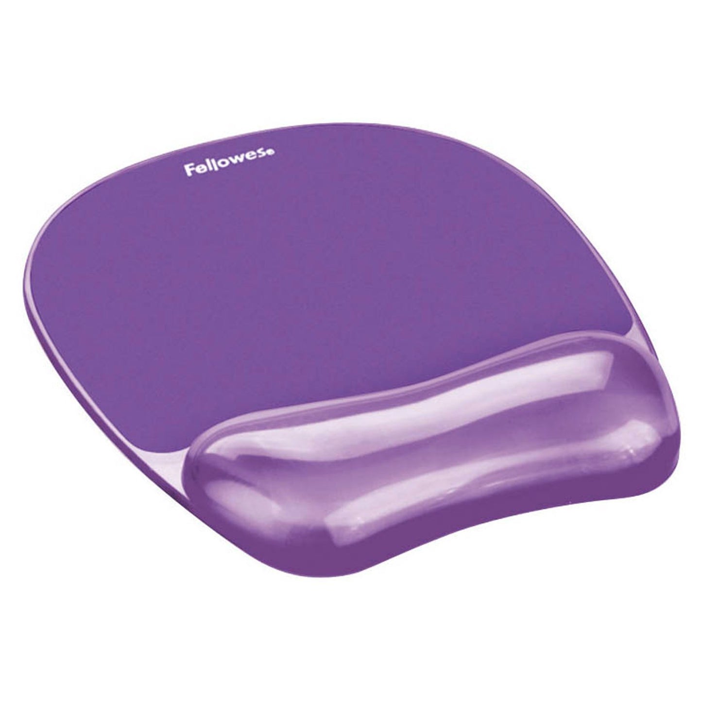 Fellowes Mousepad mit Handgelenkauflage Crystals Gel violett | 9144104