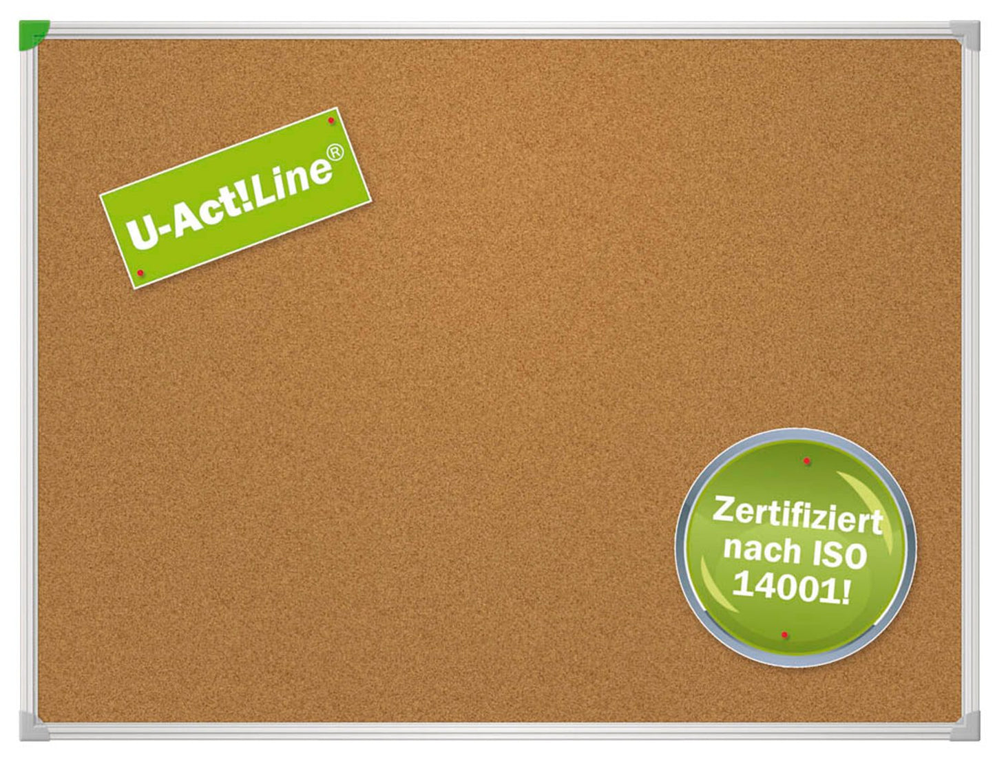 FRANKEN Pinnwand U-Act!Line Kork braun