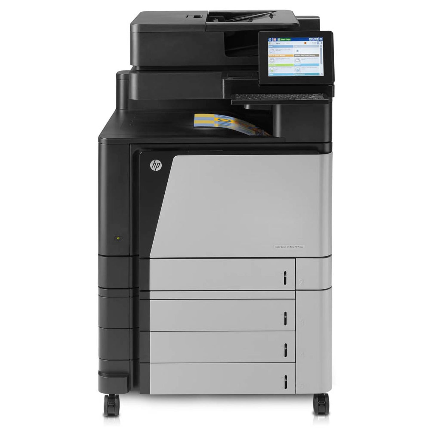 HP Color LaserJet Enterprise Flow M880z 4 in 1 Farblaser-Multifunktionsdrucker schwarz | A2W75A#B19