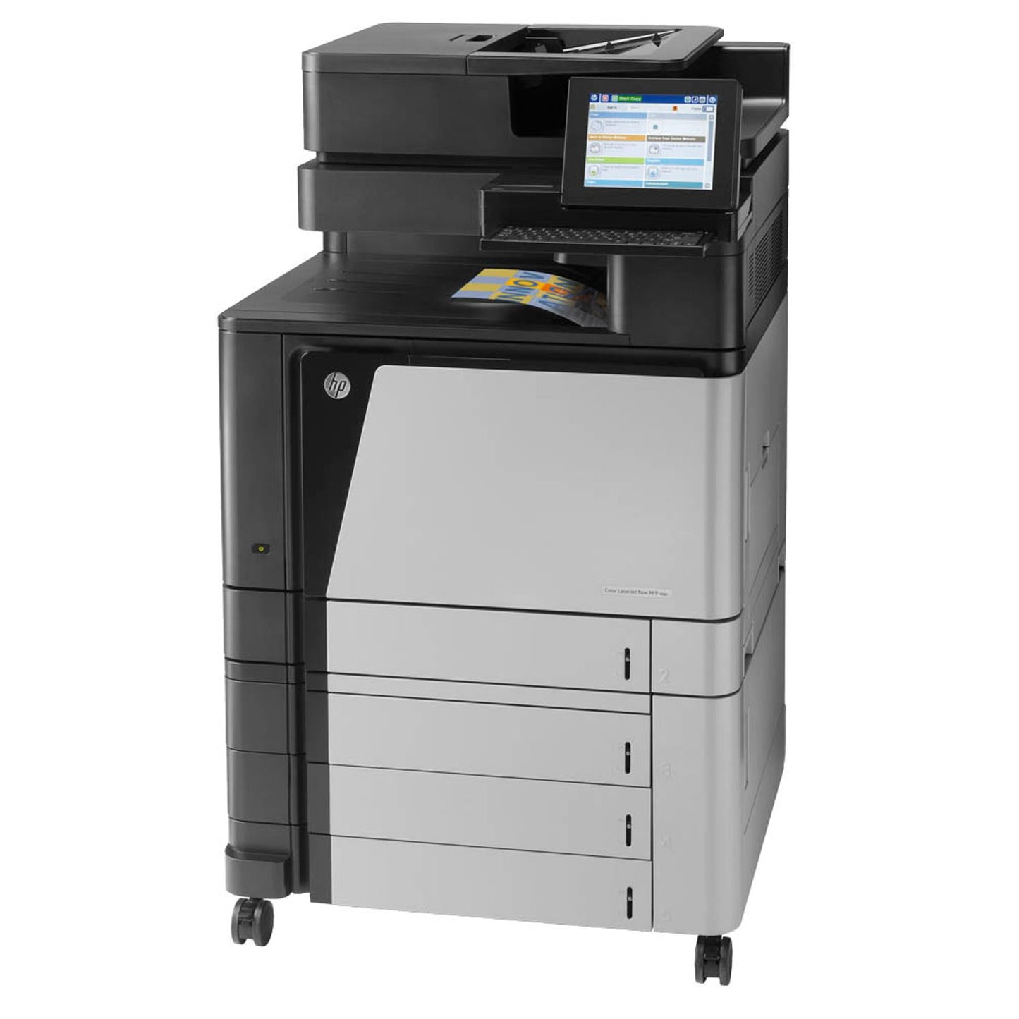 HP Color LaserJet Enterprise Flow M880z 4 in 1 Farblaser-Multifunktionsdrucker schwarz | A2W75A#B19