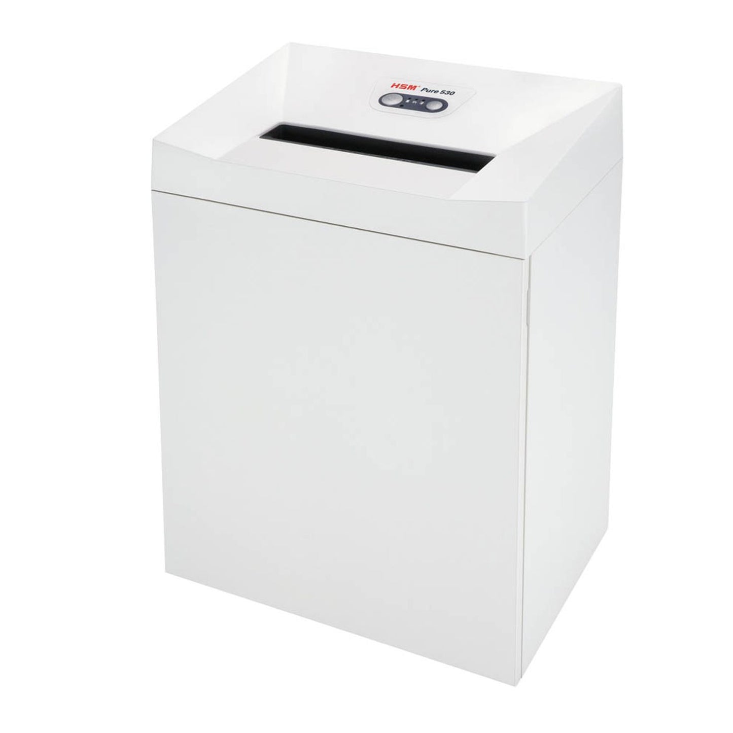 HSM Pure 530 Aktenvernichter mit Partikelschnitt P-5, 1,9 x 15 mm, bis , weiß | 2352111