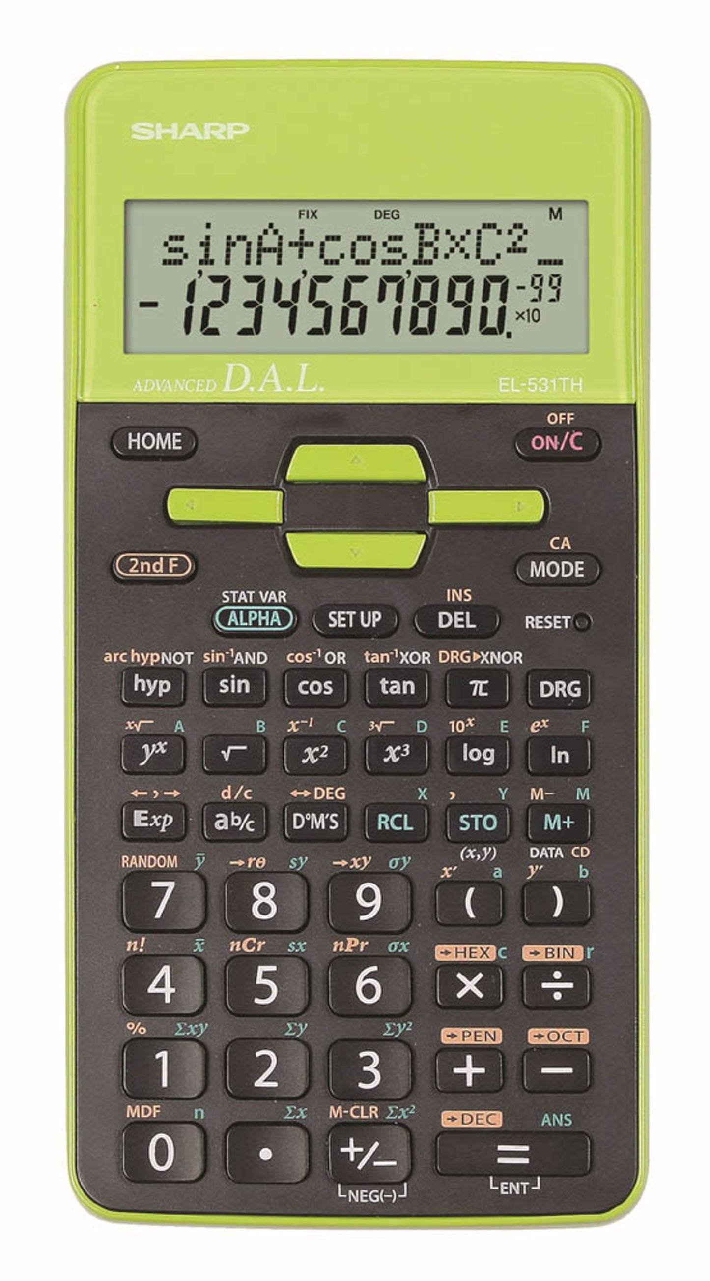 SHARP EL-531TH Wissenschaftlicher Taschenrechner
