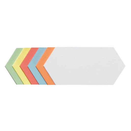 FRANKEN Moderationskarten farbsortiert 9,5 x 20,5 cm | UMZ 920 99 | 1 Pack = 500 Blatt