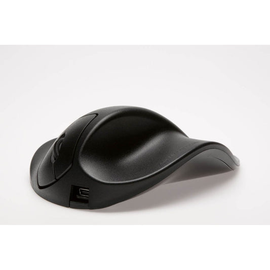 HANDSHOEMOUSE HIPPUS M Maus ergonomisch kabelgebunden schwarz | M2WB-LC