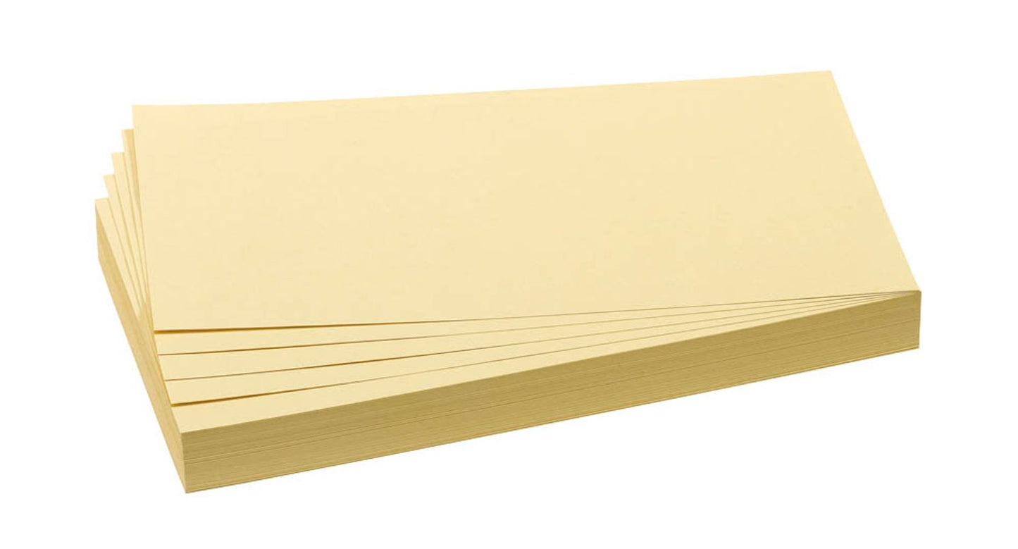 FRANKEN Moderationskarten 9,5 x 20,5 cm, 500 St.