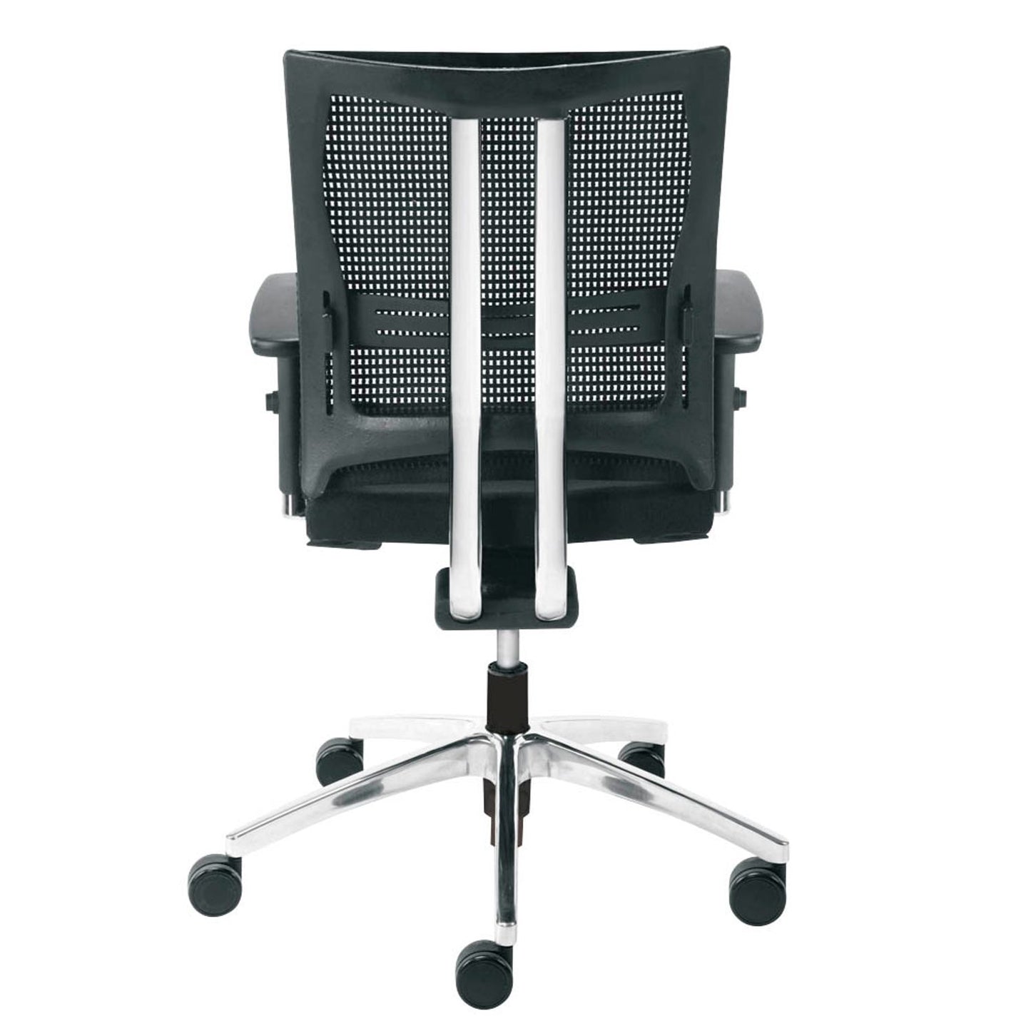 Nowy Styl Bürostuhl Net-Motion Stoff schwarz, Gestell chrom | @-MOTION ST33-POL R15K-CR EST EF019 ESH