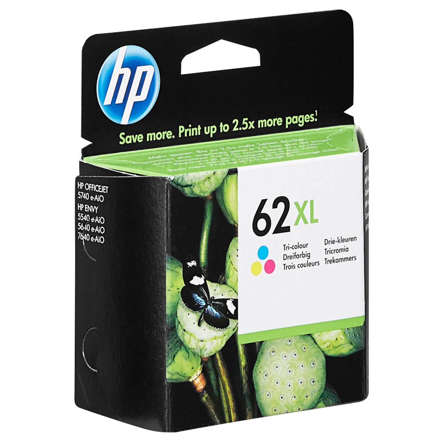 HP 62XL () color Druckerpatrone | C2P07AE