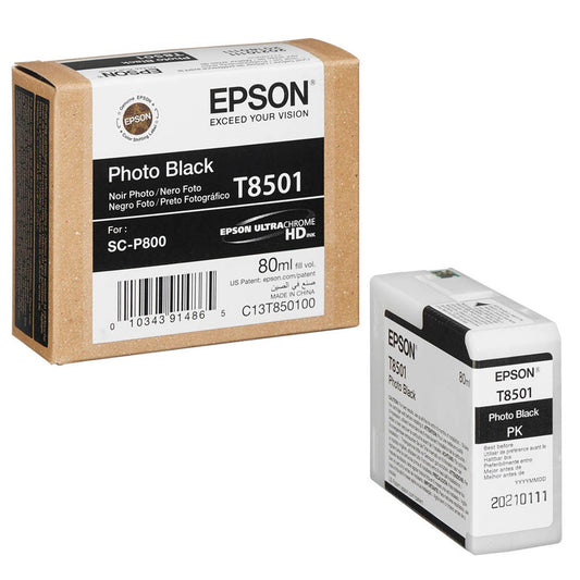 EPSON T8501 Foto schwarz Druckerpatrone | C13T850100