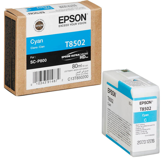 EPSON T8502 cyan Druckerpatrone | C13T850200