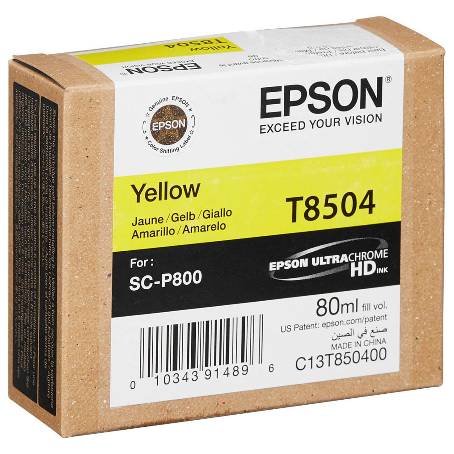 EPSON T8504 gelb Druckerpatrone | C13T850400
