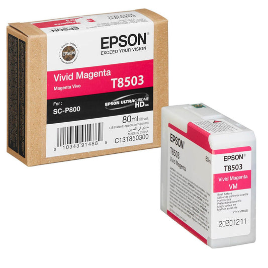 EPSON T8503 Vivid Magenta Druckerpatrone | C13T85030N