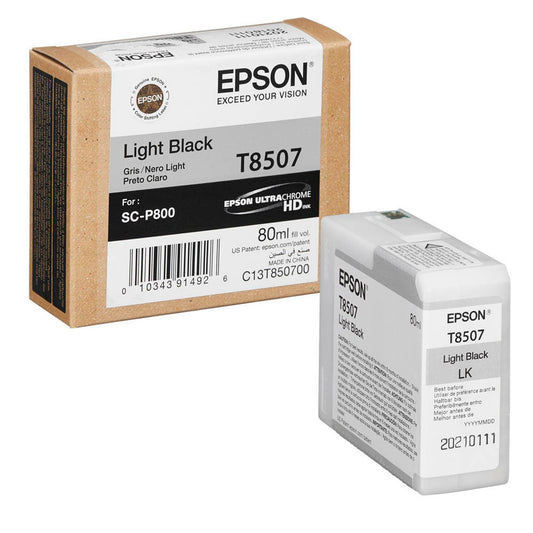 EPSON T8507 Light Schwarz Druckerpatrone | C13T850700