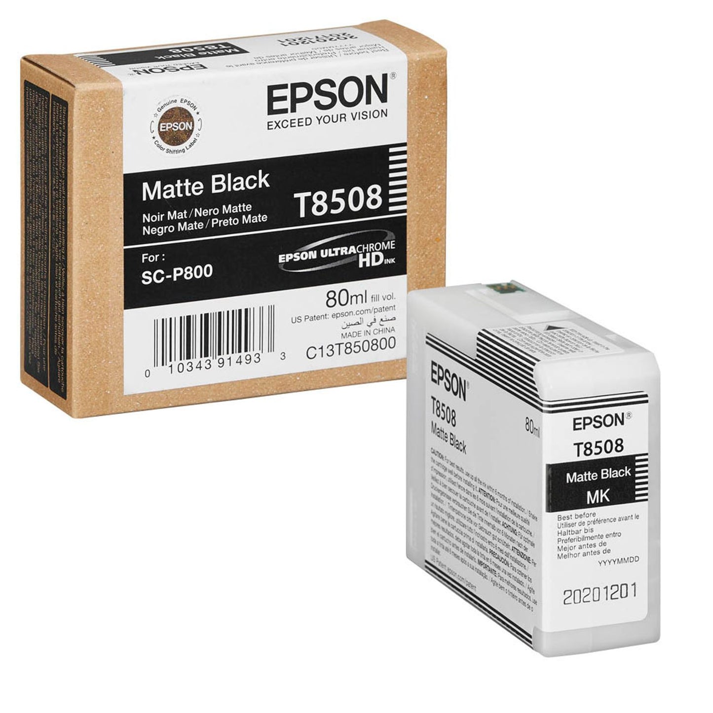 EPSON T8508 Matt schwarz Druckerpatrone | C13T85080N