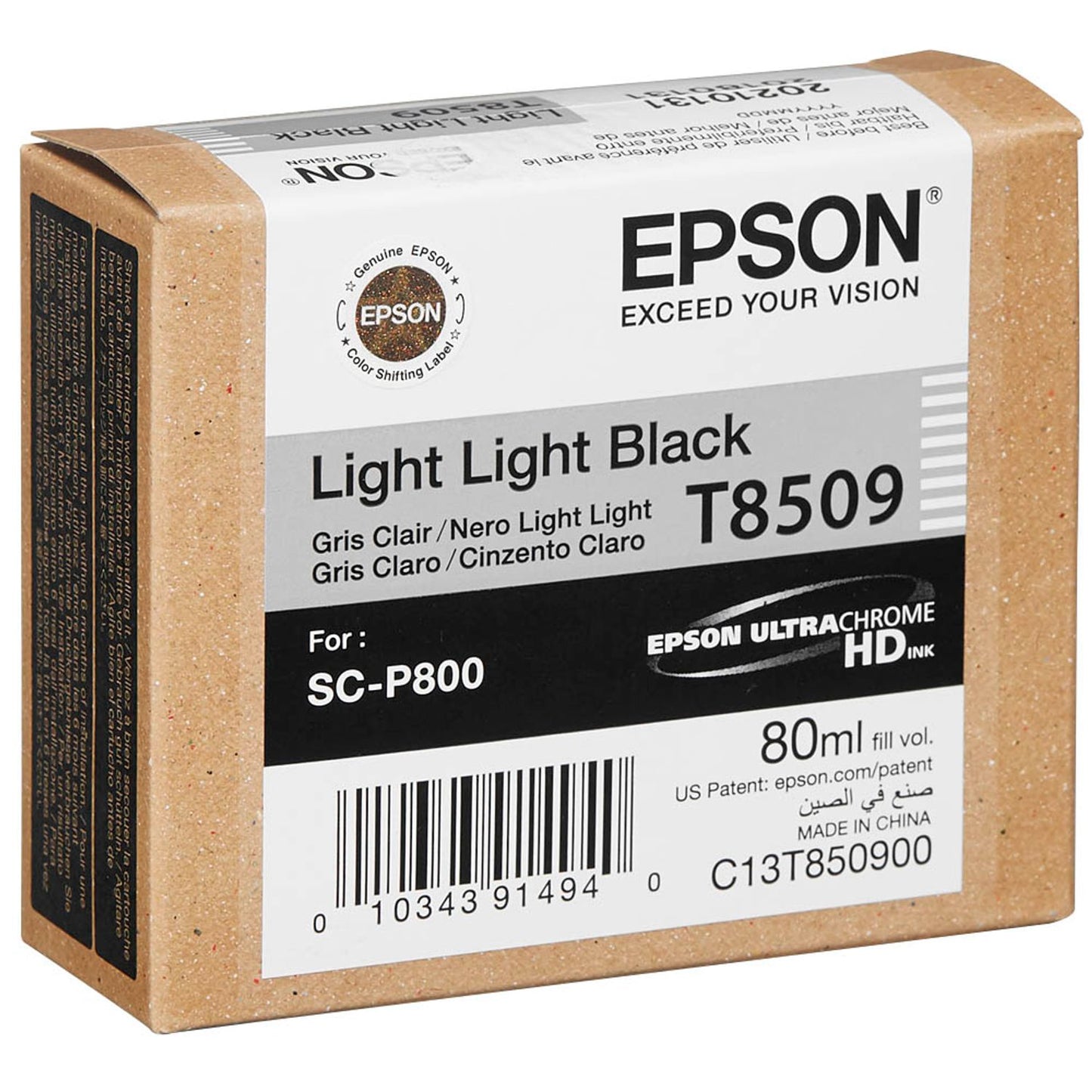 EPSON T8509 Light Light Schwarz Druckerpatrone | C13T850900