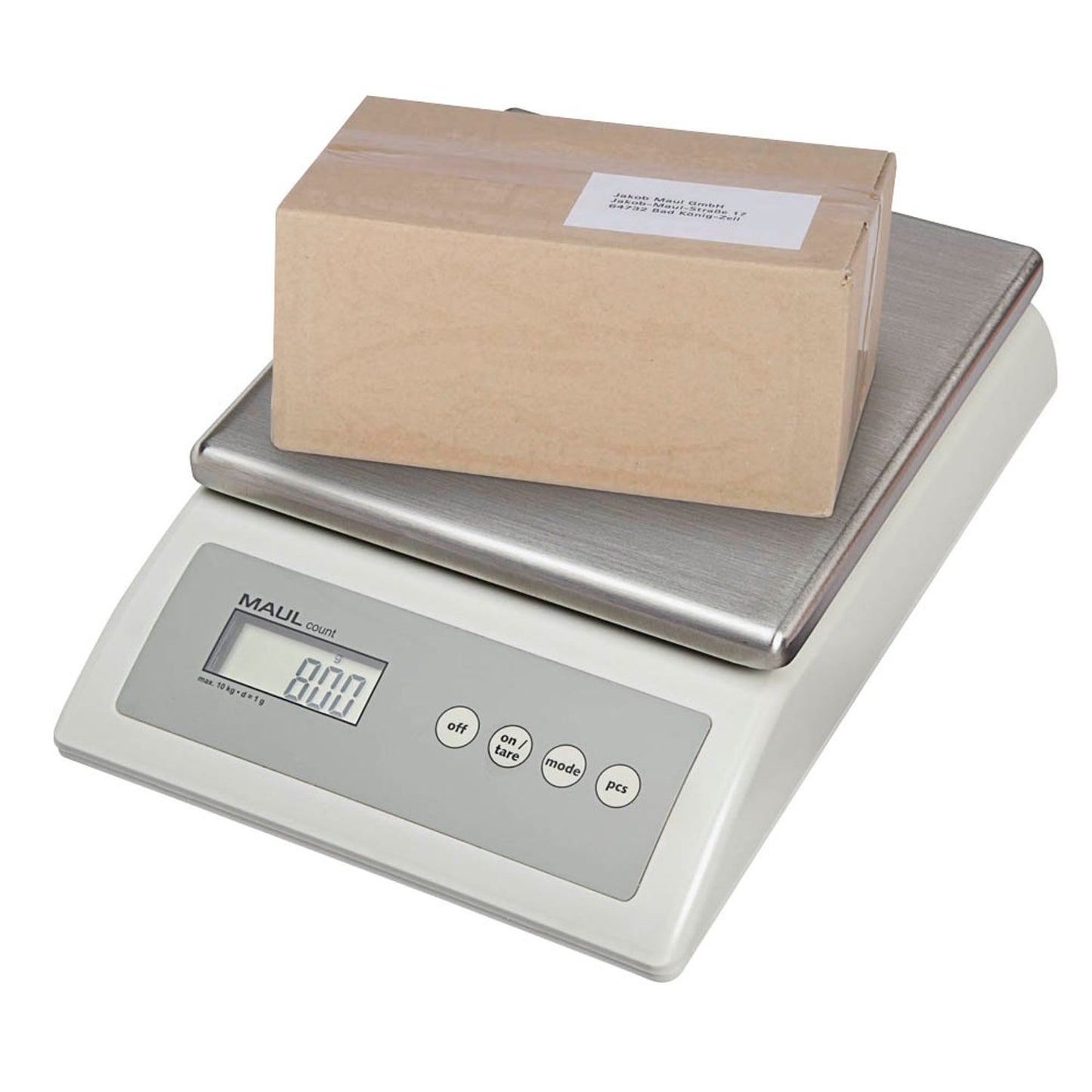 MAUL Zählwaage count grau für max. 10,0 kg | 1679182