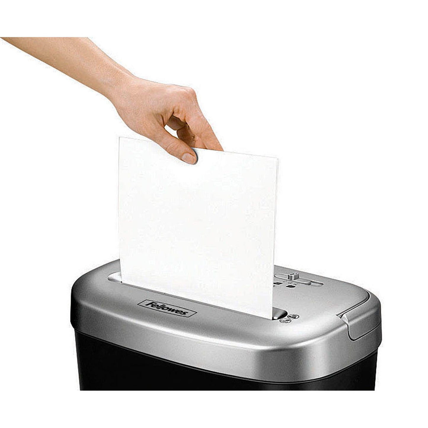 Fellowes Powershred 53C Aktenvernichter mit Partikelschnitt P-4, 4 x 35 mm, bis , schwarz | 4653101
