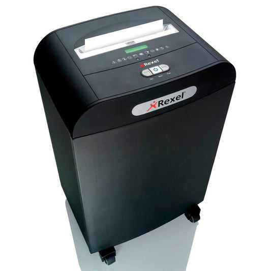 Rexel Mercury RDX1850 Aktenvernichter mit Partikelschnitt P-3, 4 x 45 mm, bis , schwarz | 2102421EU