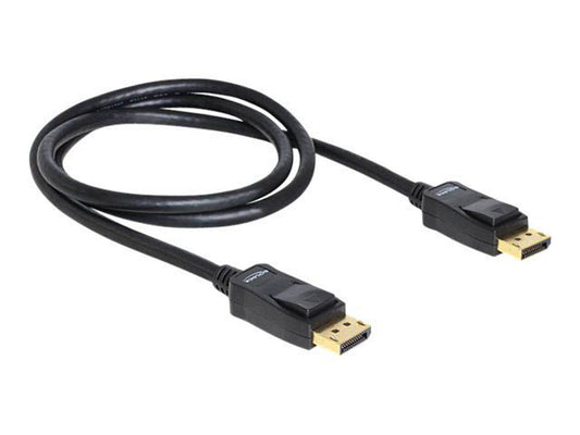 DeLOCK DisplayPort Kabel schwarz, 1 St.