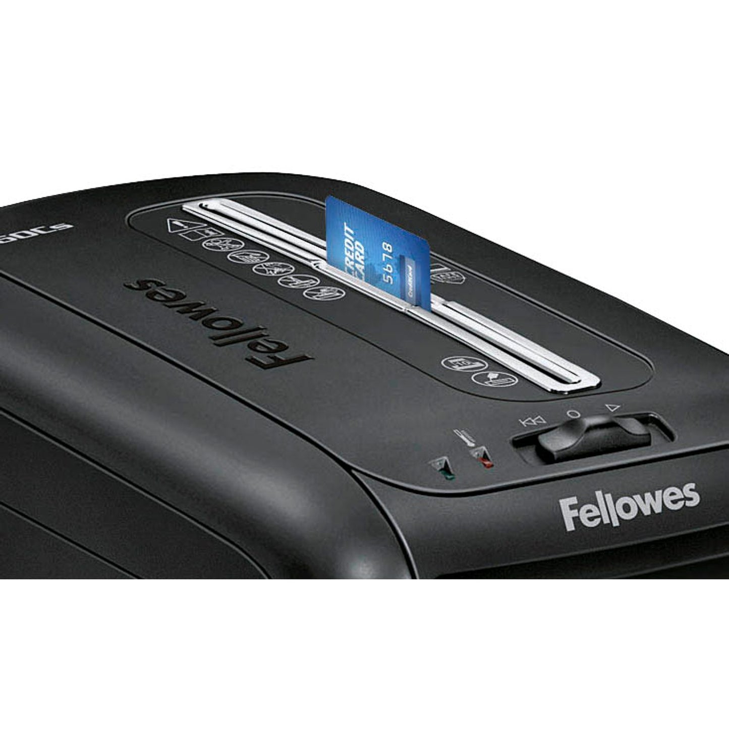 Fellowes Powershred 60Cs Aktenvernichter mit Partikelschnitt P-4, 4 x 40 mm, bis , schwarz | 4606101