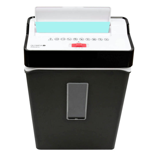 OLYMPIA PS 53 CC Aktenvernichter mit Partikelschnitt P-4, 4 x 40 mm, bis , schwarz | 2708