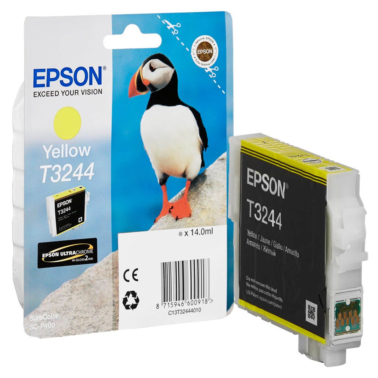 EPSON T3244 gelb Druckerpatrone | C13T32444010