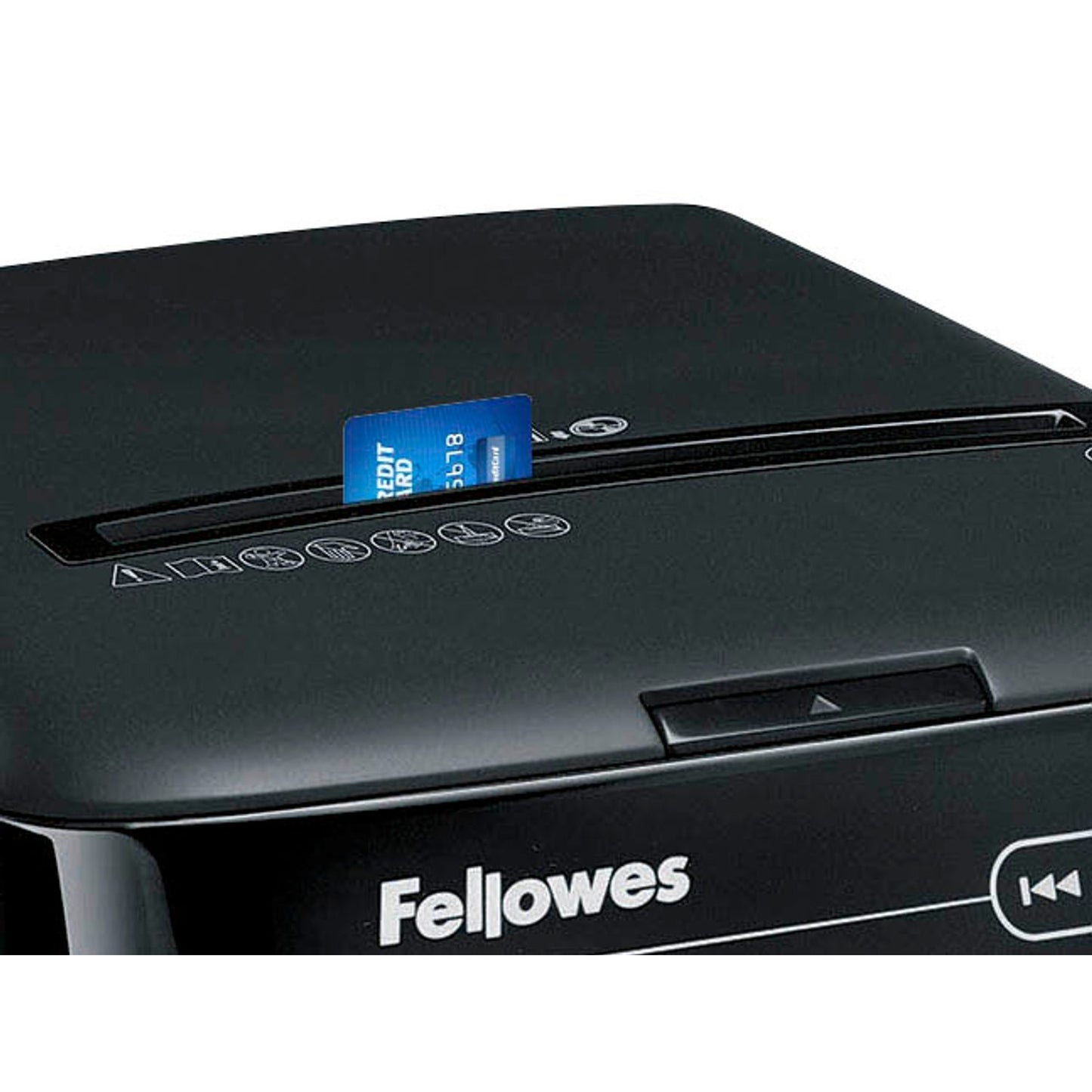 Fellowes AutoMax 200C Aktenvernichter mit Partikelschnitt P-4, 4 x 38 mm, bis , schwarz | 4653601