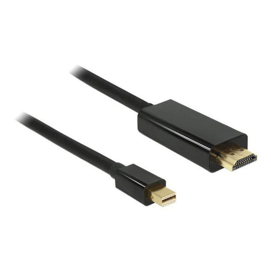 DeLOCK Mini-DisplayPort/HDMI Kabel 1,0 m schwarz | 83698