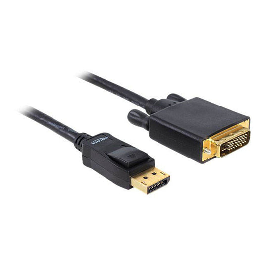 DeLOCK DisplayPort/DVI-D Kabel 2,0 m schwarz | 82591