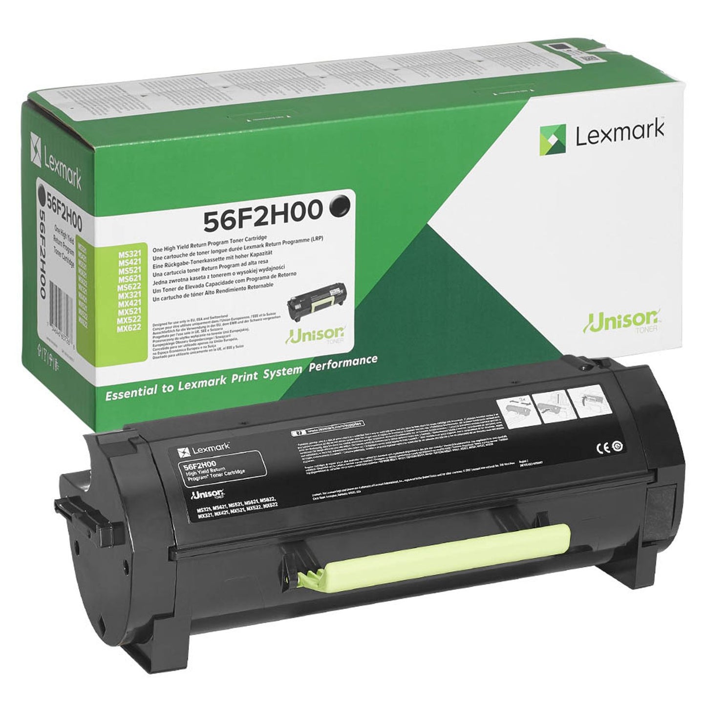 Lexmark schwarz Toner | 56F2H00