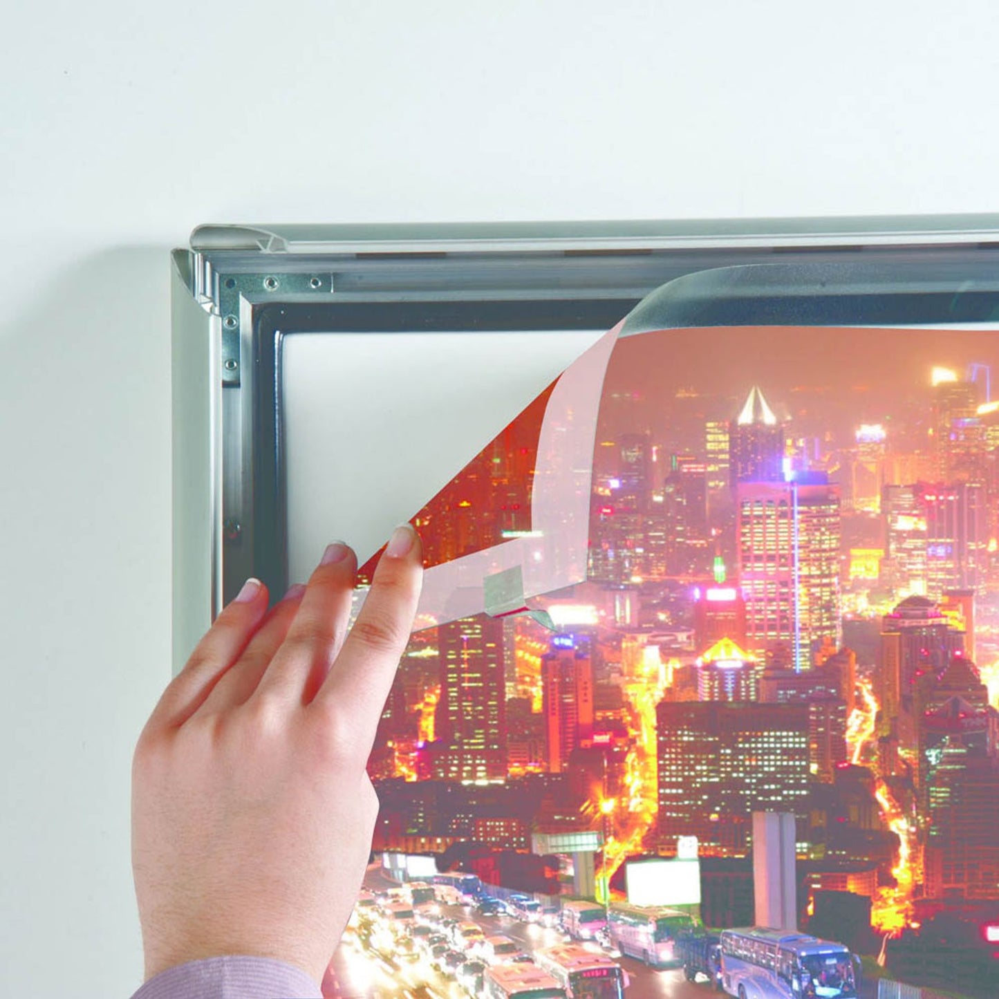 update displays Klapprahmen silber 91,0 x 127,0 cm | UCH255N0A0X2950