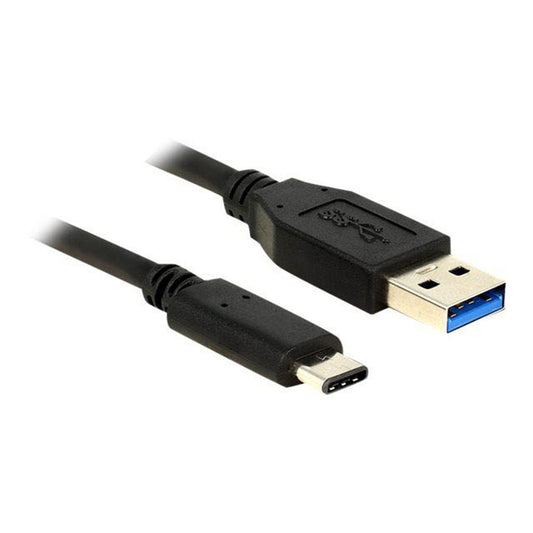 DeLOCK USB 3.1 Gen 2 A/USB C Kabel 0,5 m schwarz | 83869