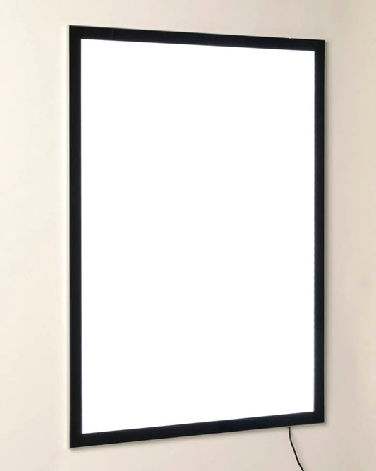 update displays LED-Leuchtrahmen Magneco schwarz DIN A