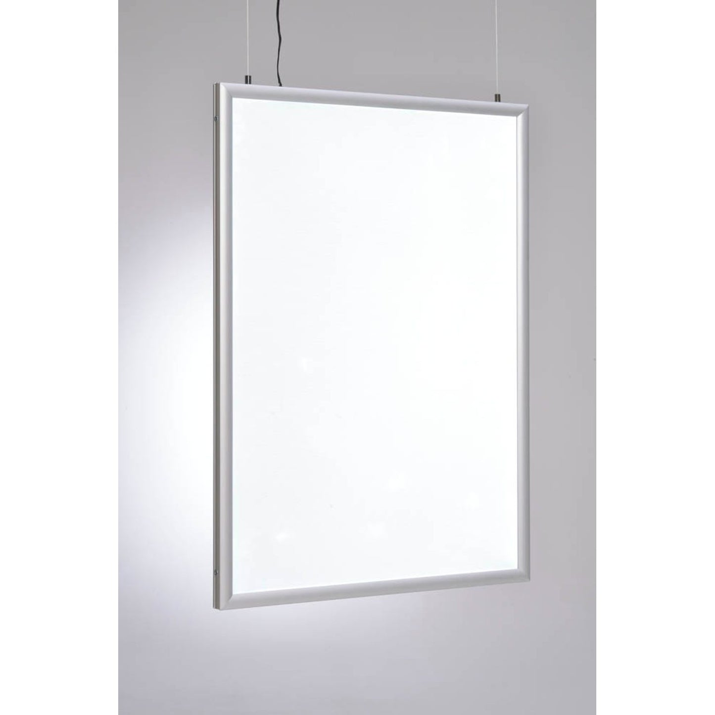 update displays LED-Leuchtrahmen Economy silber DIN A1 | ULB25CN0A1X1000