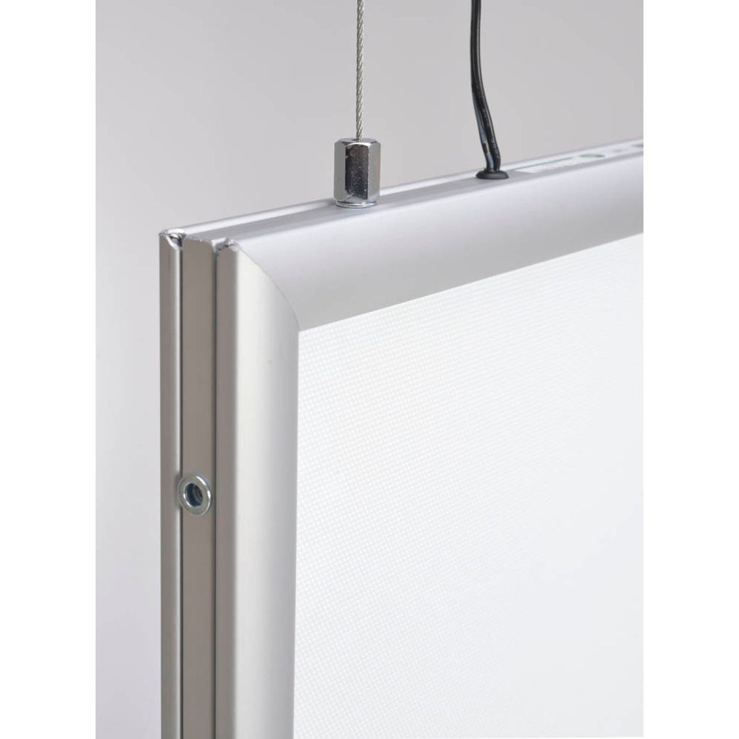 update displays LED-Leuchtrahmen Economy silber DIN A1 | ULB25CN0A1X1000