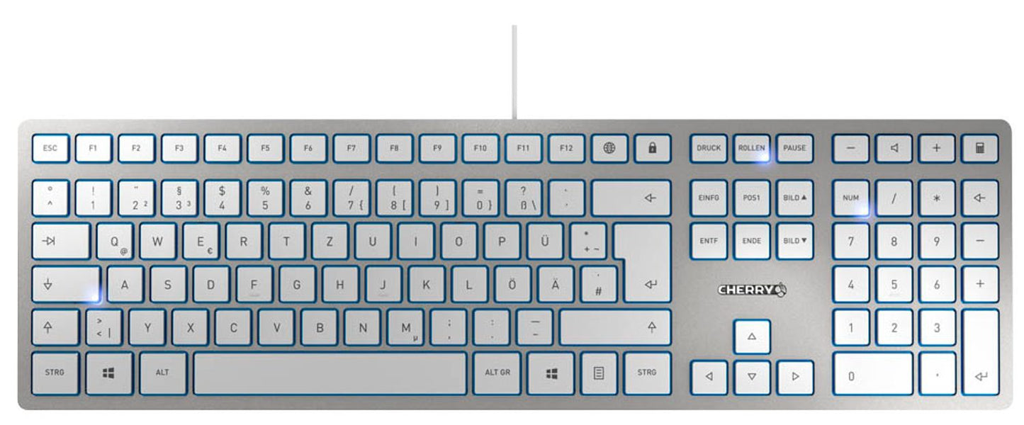 CHERRY KC 6000 SLIM Tastatur kabelgebunden