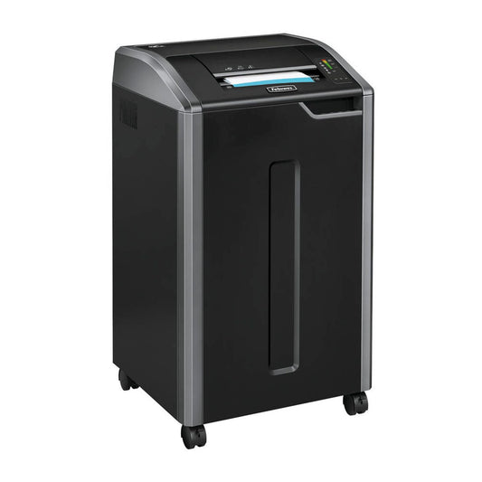Fellowes Powershred 425i Aktenvernichter mit Streifenschnitt P-2, 5,8 mm, bis , schwarz | 4698501