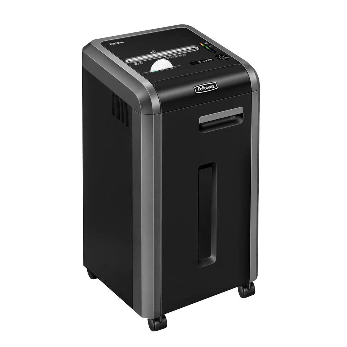 Fellowes Microshred 225Mi Aktenvernichter mit Partikelschnitt P-5, 2 x 12 mm, bis , schwarz | 4620101