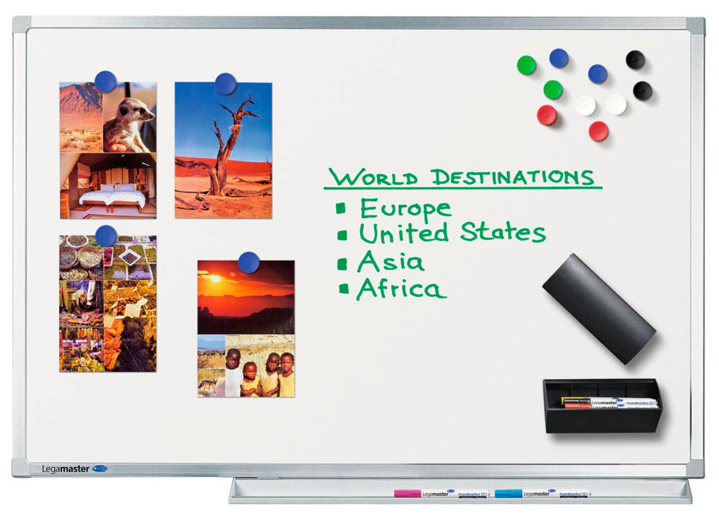 Legamaster Whiteboard PROFESSIONAL weiß emaillierter Stahl
