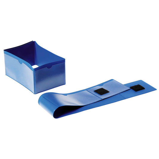 DURABLE Palettenbanderolen blau 59,6 x 7,5 cm | 172407 | 1 Pack = 50 St.