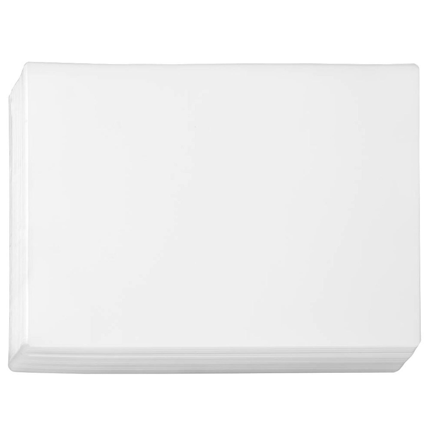 LMG Laminierfolien-Set glänzend für A4, A5, A6, A7, Kreditkartenformat 80 und 125 micron | LMGMUSTERSET | 1 Set = 500 St.