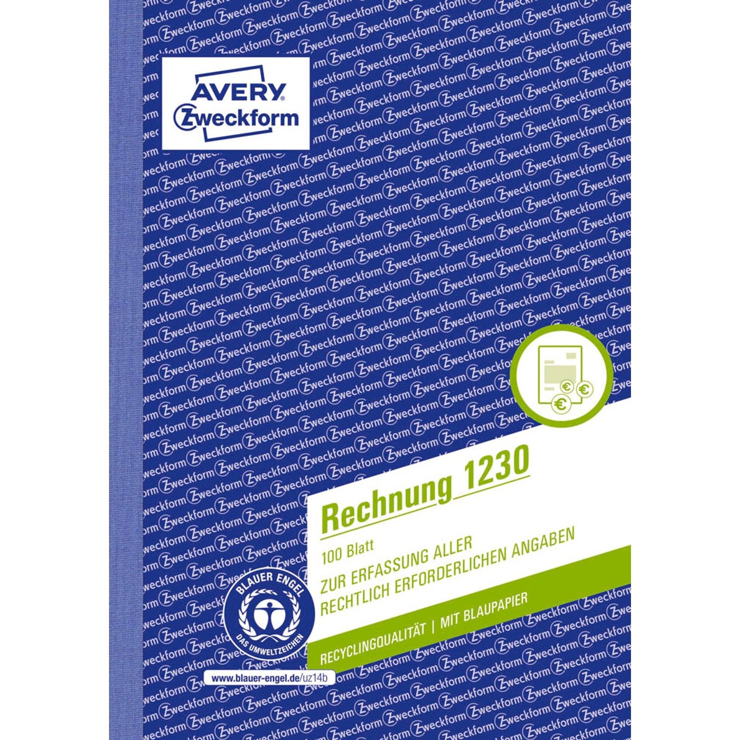 AVERY Zweckform Rechnung Formularbuch | 1230