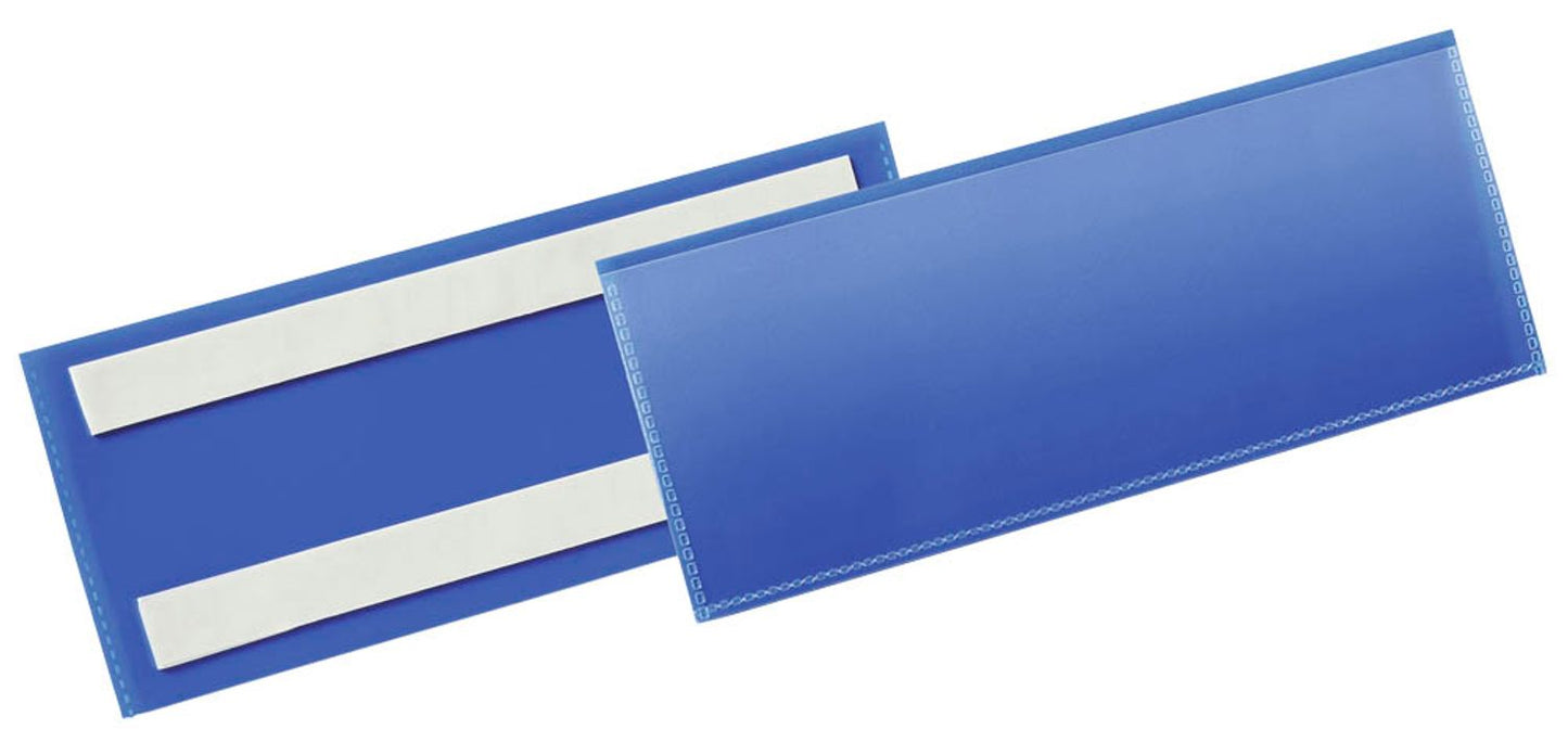 DURABLE Etikettentaschen blau 50 St.