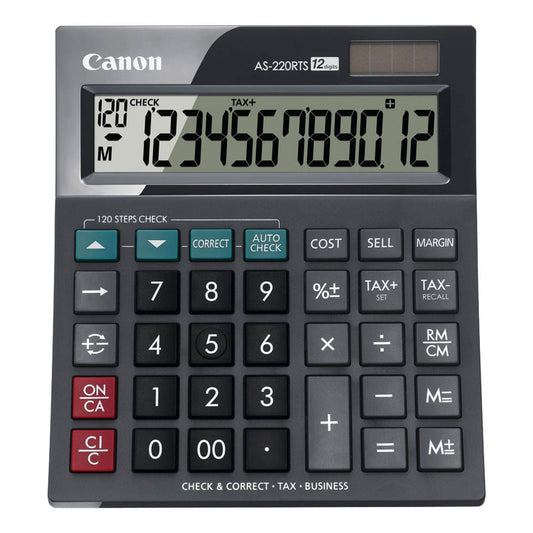 Canon Tischrechner schwarz | AS-220RTS