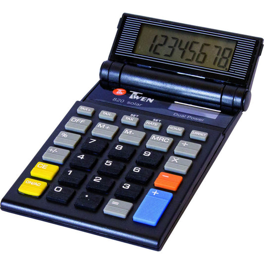 TWEN 820 S Taschenrechner schwarz | 578