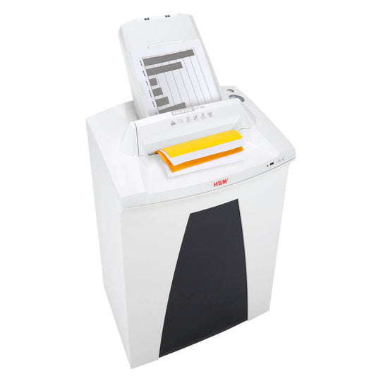HSM SECURIO AF500 Aktenvernichter mit Partikelschnitt P-6, 0,78 x 11 mm, bis , weiß | 2105111