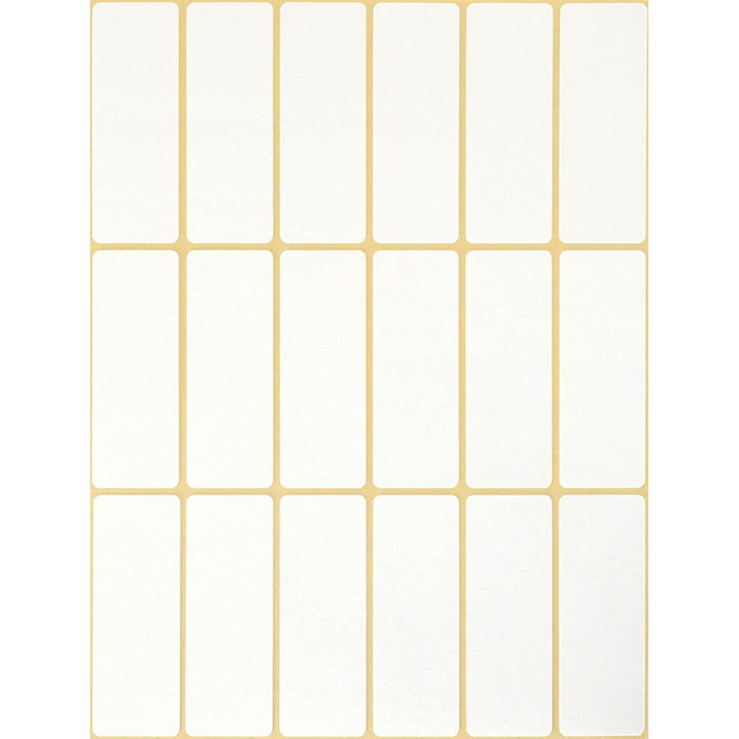 AVERY Zweckform Etiketten weiß 50,0 x 19,0 mm | 3327 | 1 Pack = 486 Etiketten