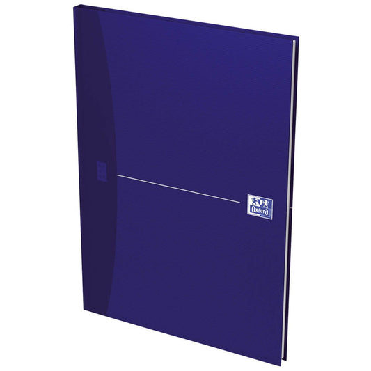 OXFORD Notizbuch Office Book DIN A4 liniert, blau Hardcover 192 Seiten | 100101292