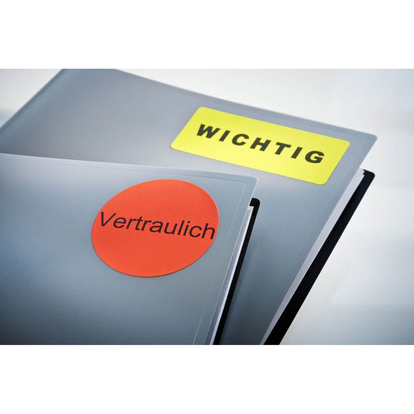 AVERY Zweckform Etiketten rot 63,5 x 63,5 mm | L7670R-25 | 1 Pack = 25 Blatt