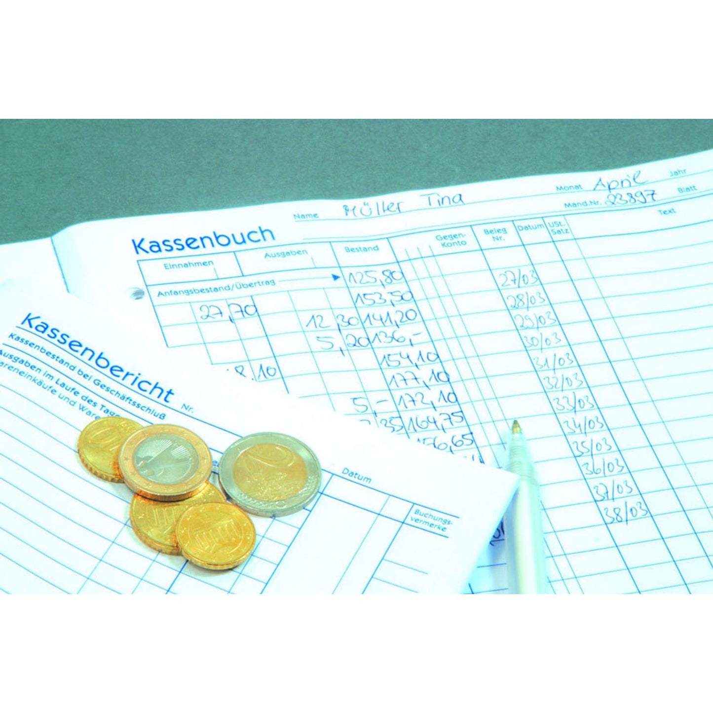 AVERY Zweckform Kassenbericht Formularbuch | 317
