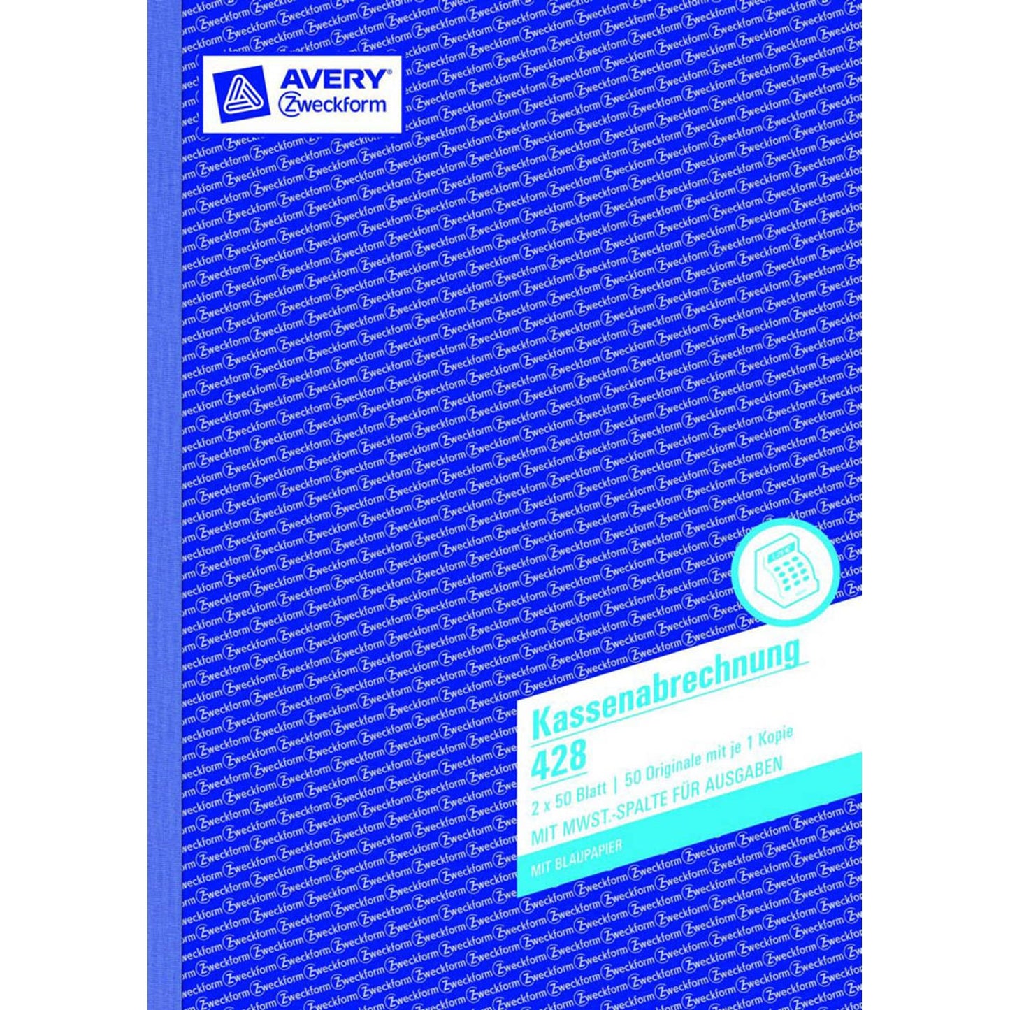 AVERY Zweckform Kassenabrechnung Formularbuch | 428